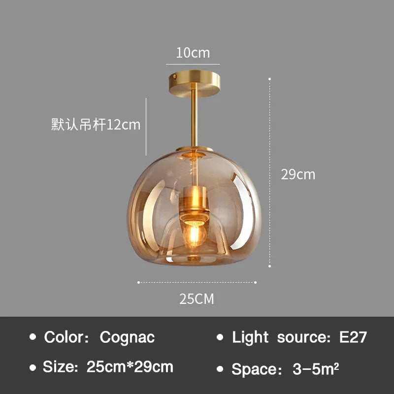 Taklampa Minimalistisk Modern Design för Vardagsrum och Kök 7