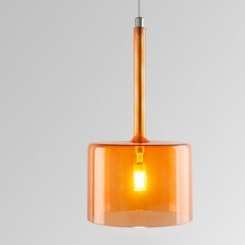 Taklampa i Glas Modern Design för Matbord Pendellampa 12