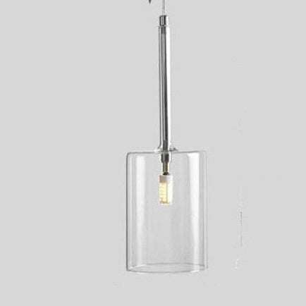 Taklampa i Glas Modern Design för Matbord Pendellampa 16