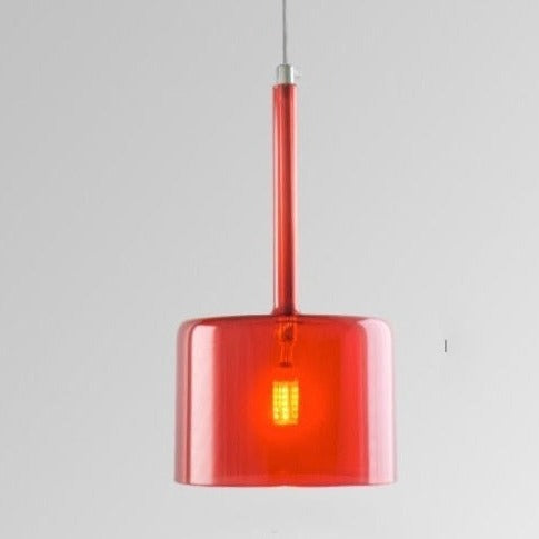 Taklampa i Glas Modern Design för Matbord Pendellampa 19