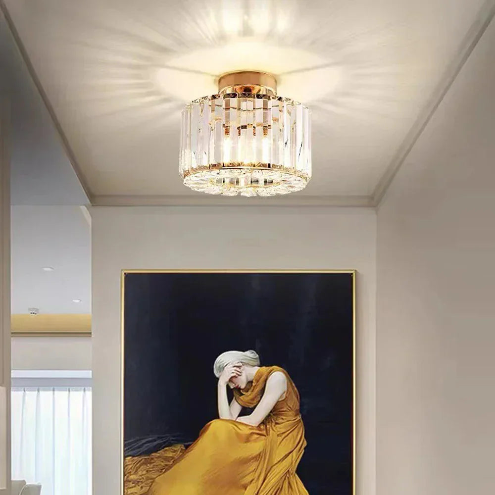Taklampa i Kristall Modern Design 2