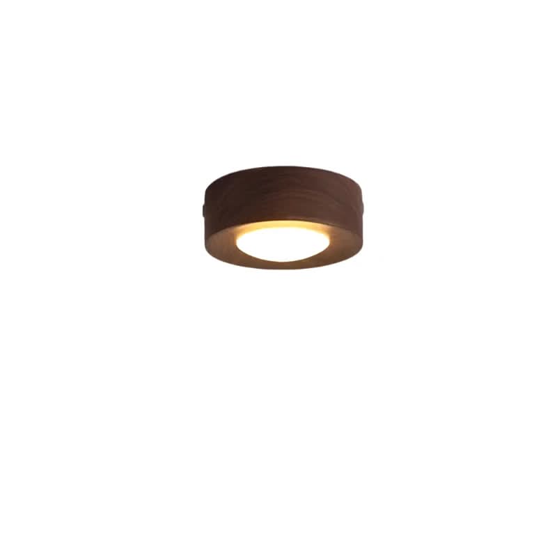 Taklampa i Valnöt med LED-belysning 7