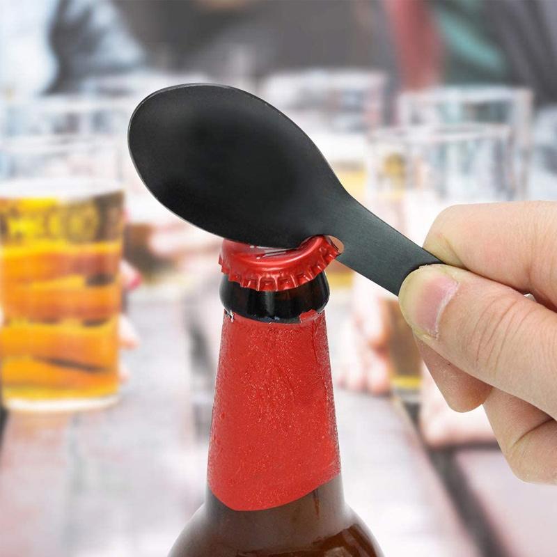 Taktiskt Multiverktyg Spork 5 i 1 För Utomhusbruk 0