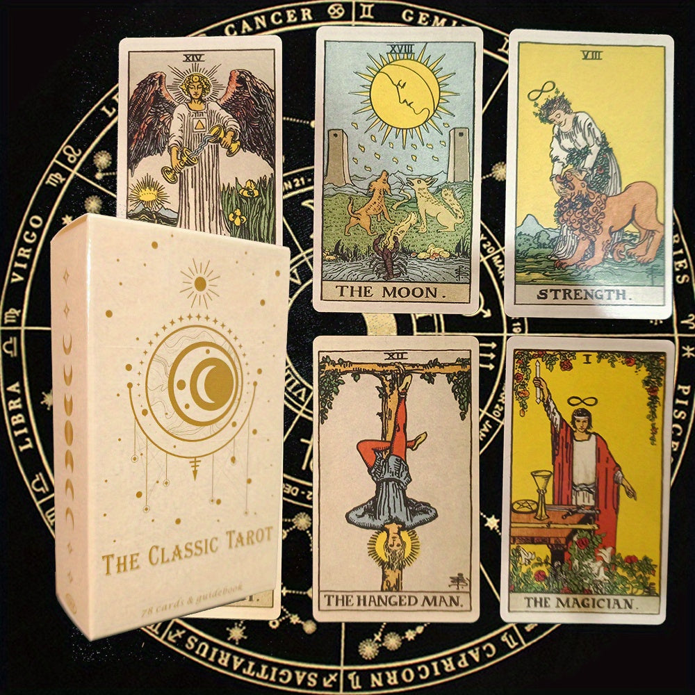 Tarotkortset För Andlig Utforskning Med 78 Unika Illustrationer 5