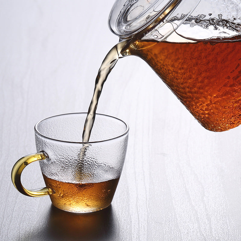 Tekanna Glas Med Infusör För Teälskare Modern Design 3