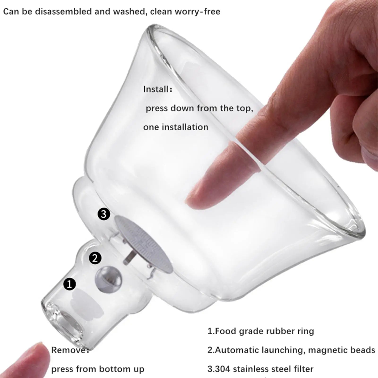 Tekanna Set för Teälskare med Panda Design 7