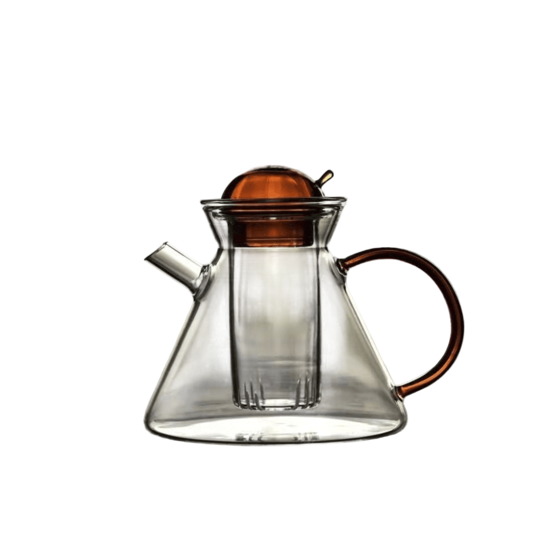 Tekanna och Koppar Set för Te och Varma Drycker 6