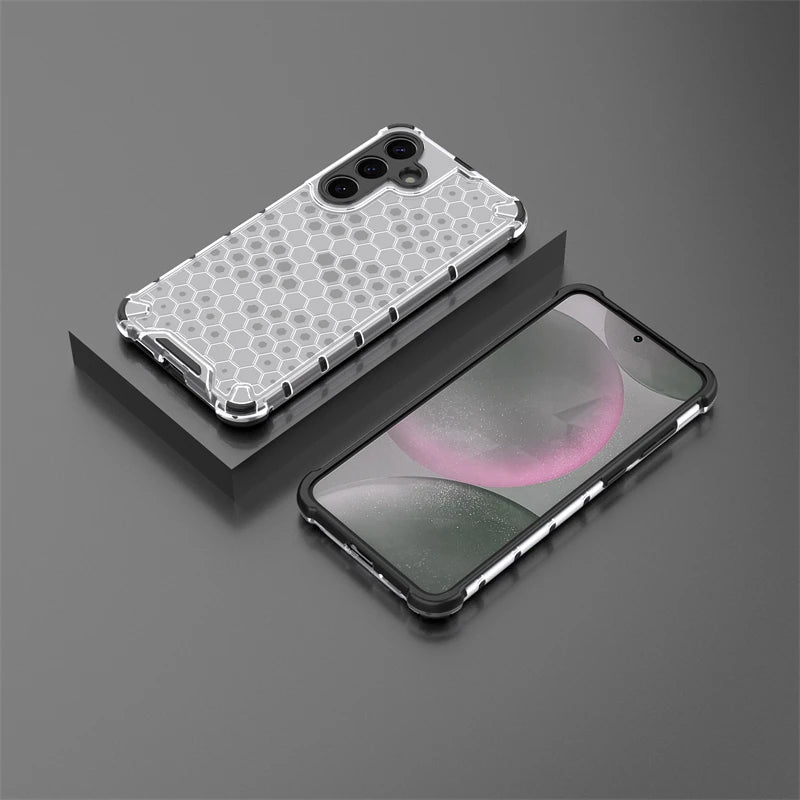 Telefonfodral Transparent Stötsäkert för Samsung Galaxy S25 Plus 7