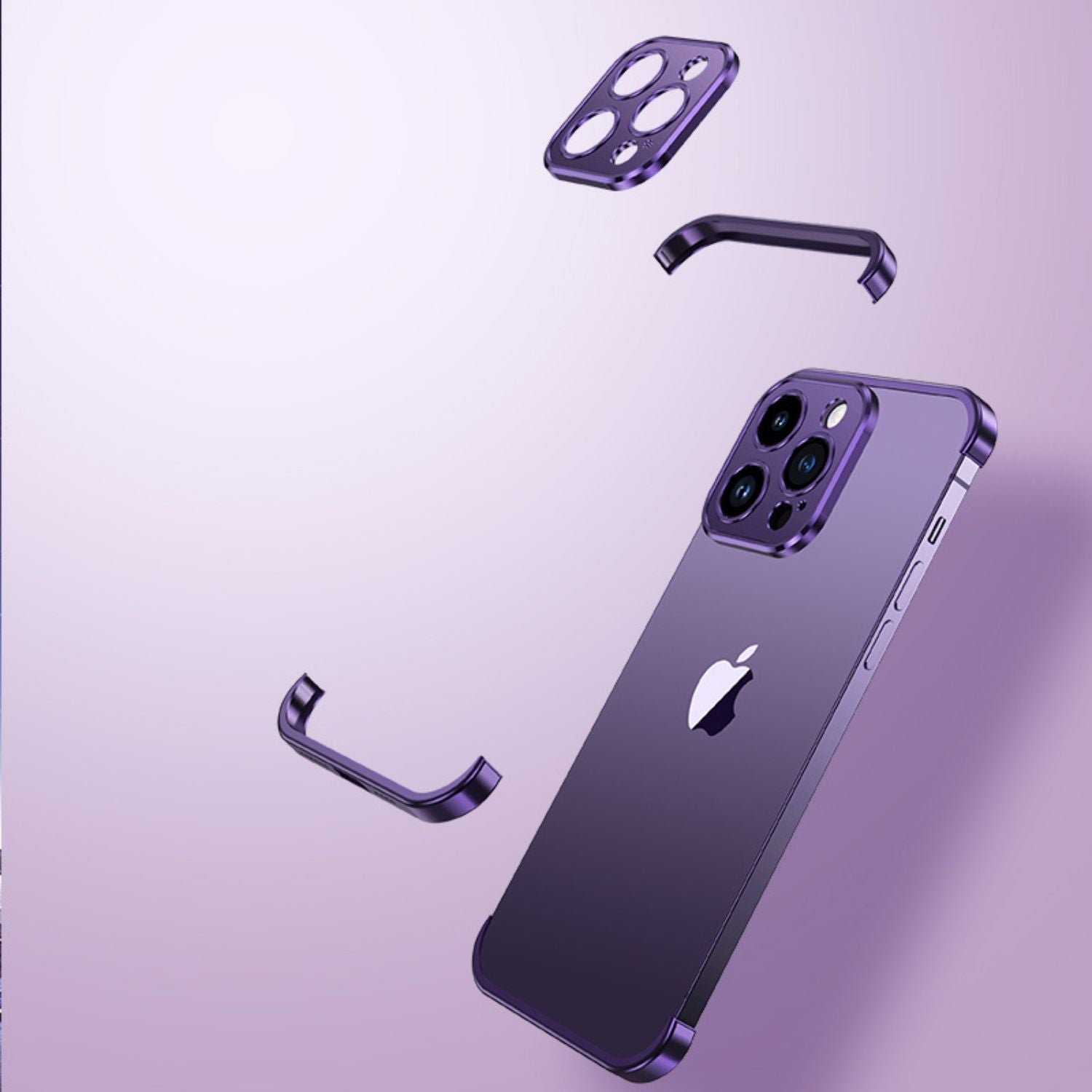 Telefonfodral Ultratunn Metall Skyddande Design 3