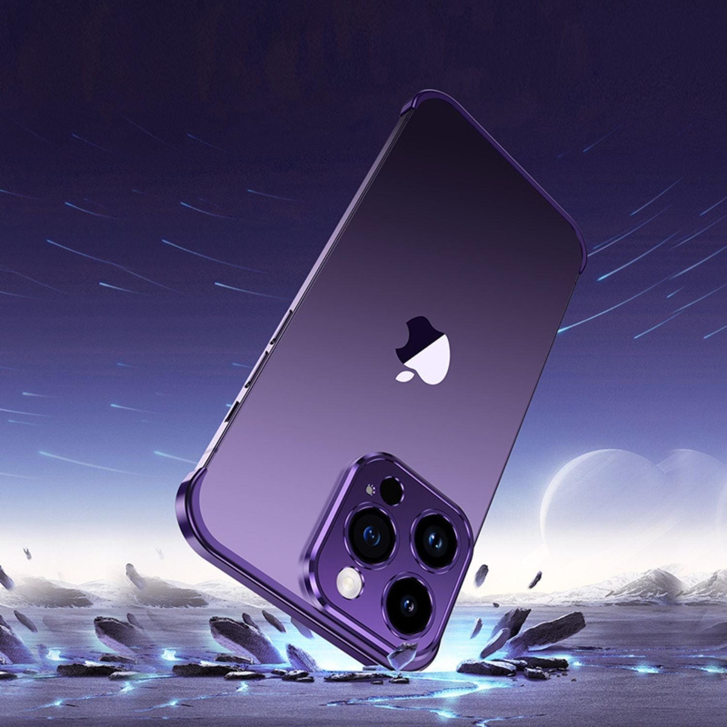Telefonfodral Ultratunn Metall Skyddande Design 6
