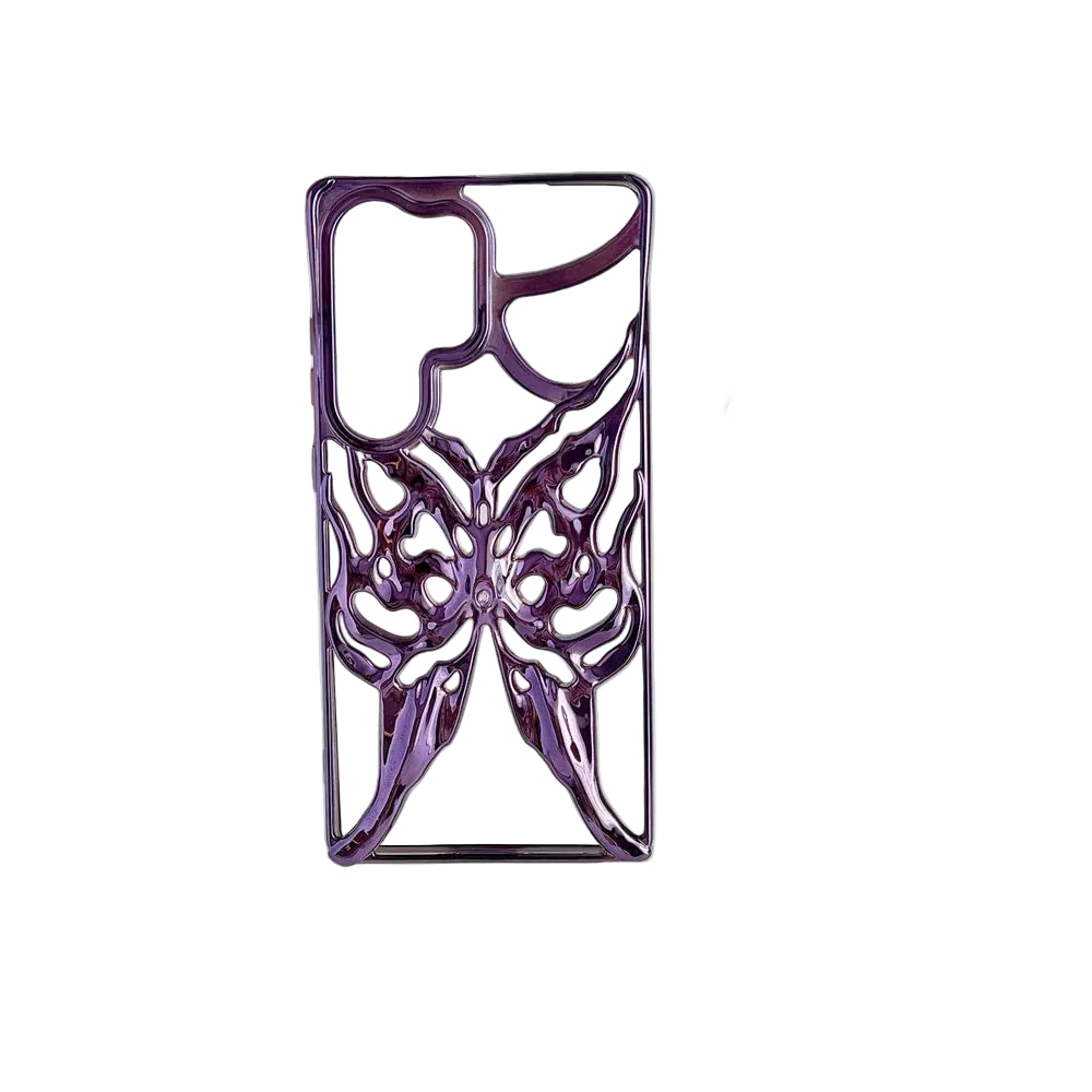 Telefonfodral för Samsung Galaxy S24 S25 Ultra 3D Fjärilsmotiv 10