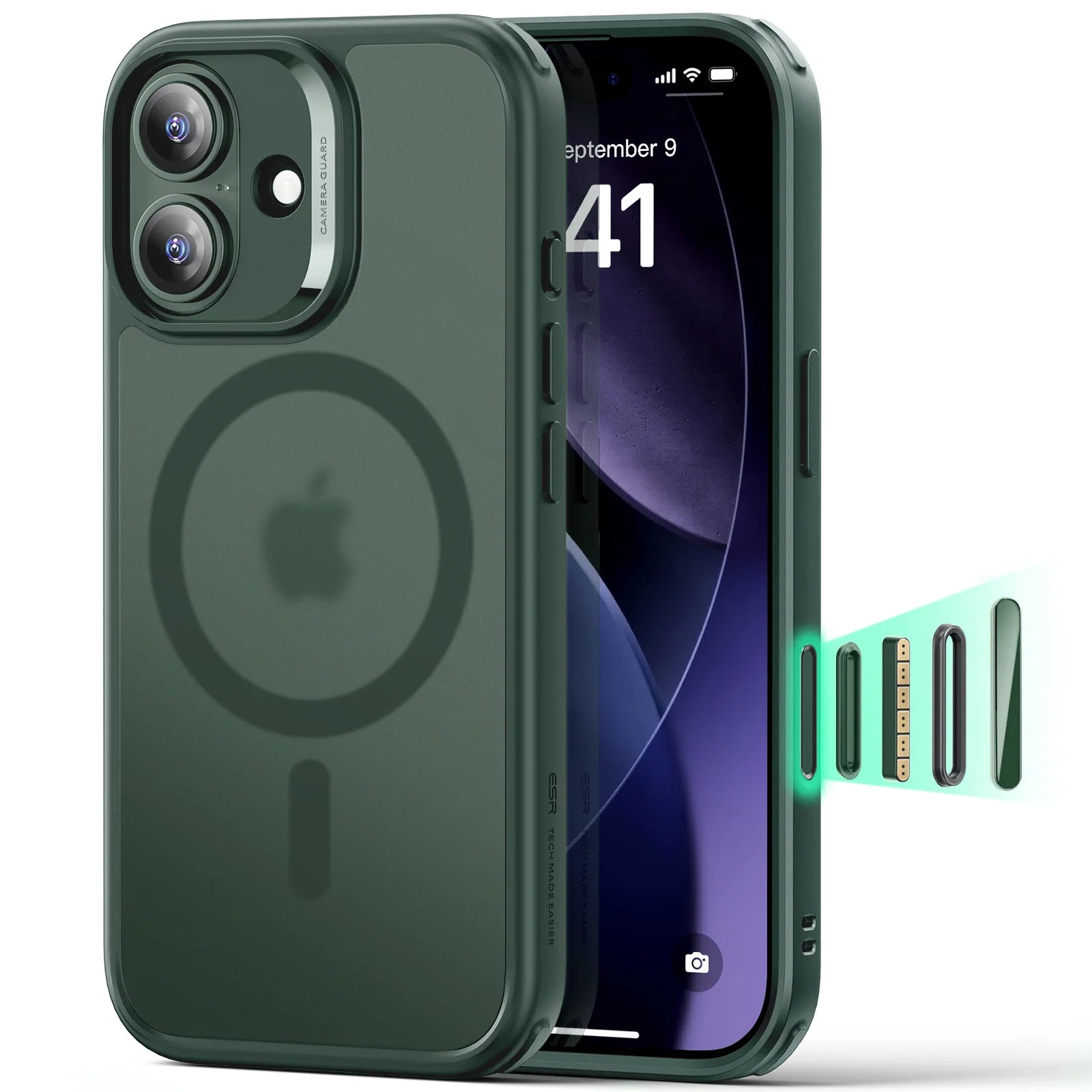 Telefonfodral för iPhone 17 Pro Max med MagSafe och Kamerakontroll 6