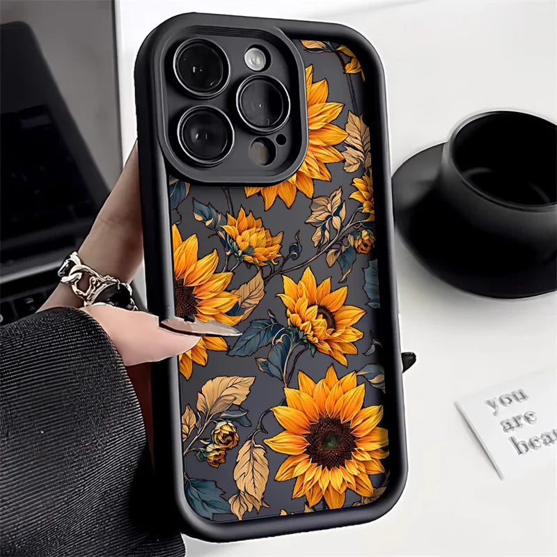 Telefonfodral för iPhone med Blommönster 2