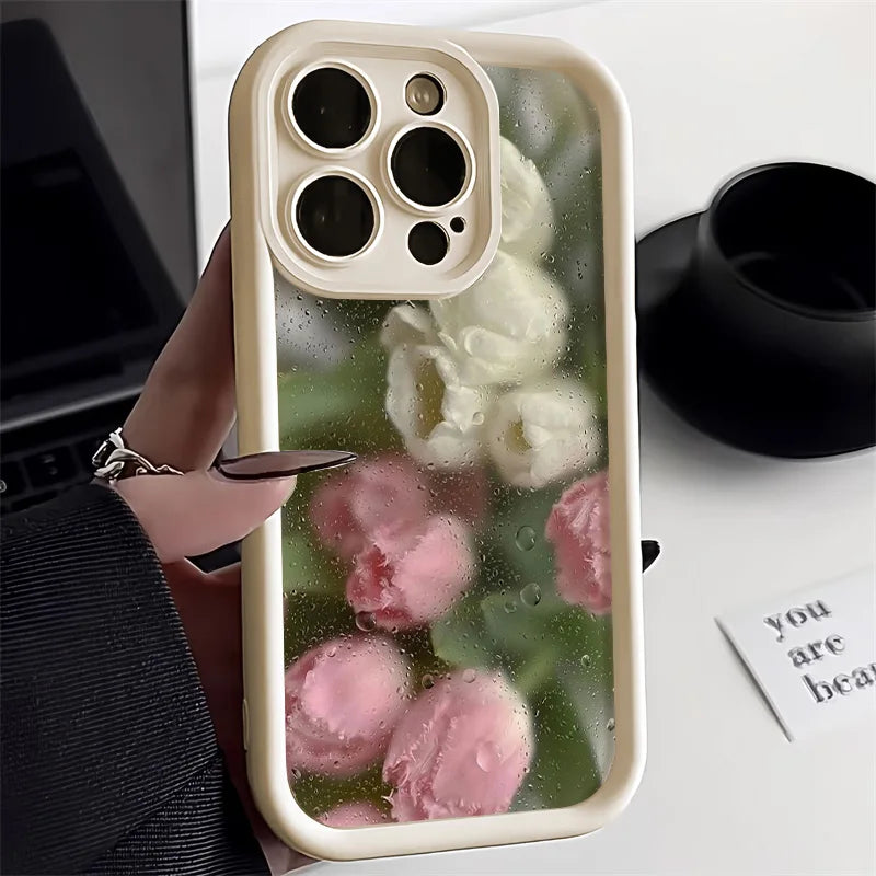 Telefonfodral för iPhone med Blommönster 8