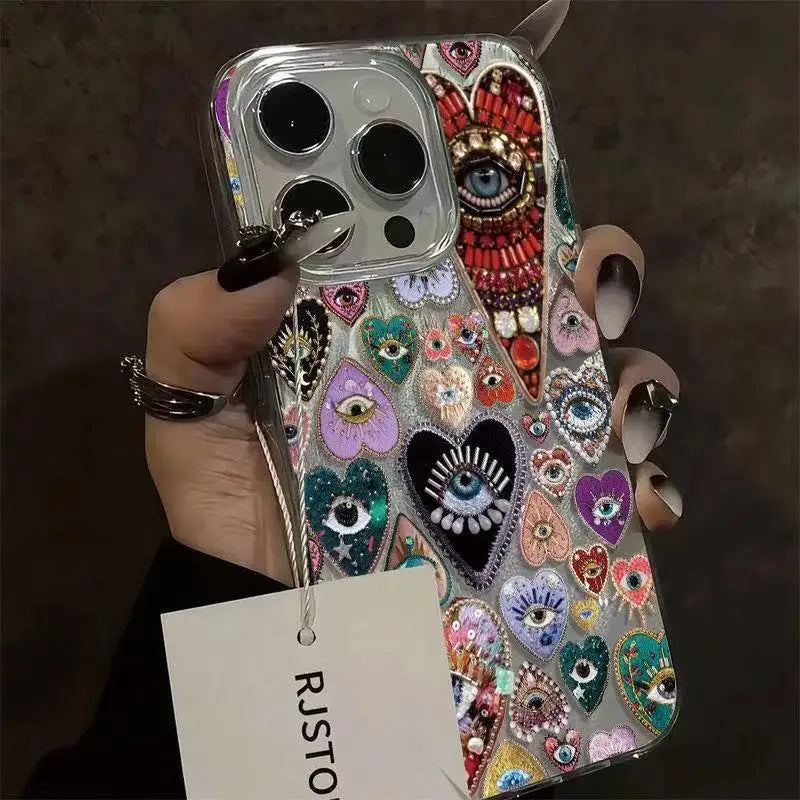 Telefonfodral för iPhone med Målning 5