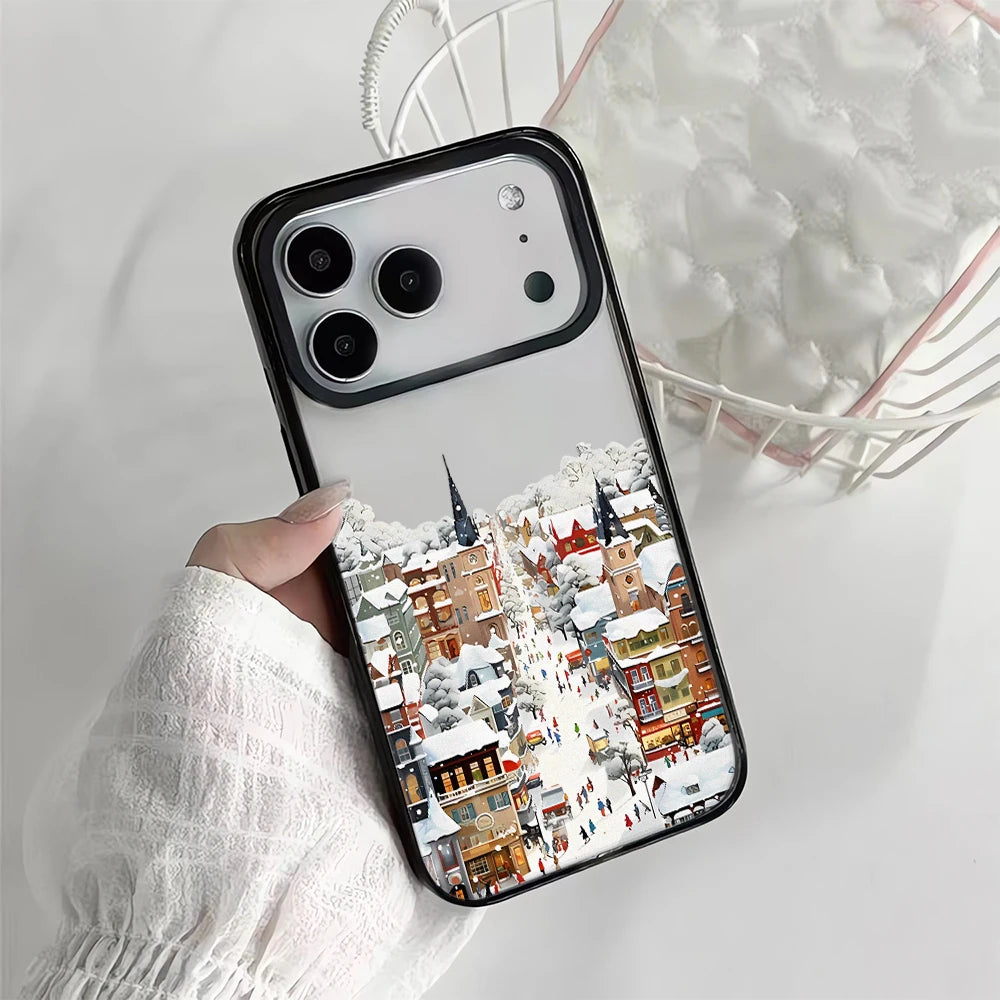 Telefonfodral iPhone Snölandskap Stöttåligt 11