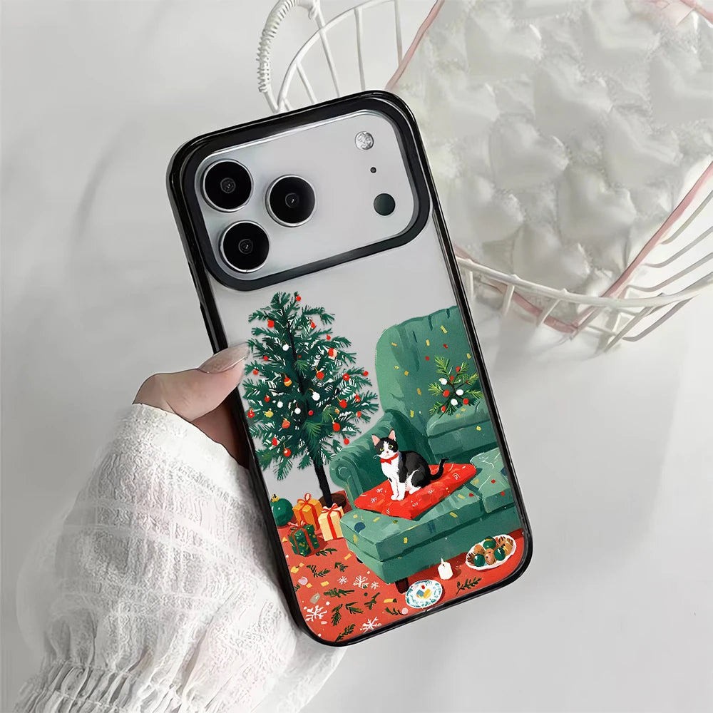Telefonfodral iPhone Snölandskap Stöttåligt 12