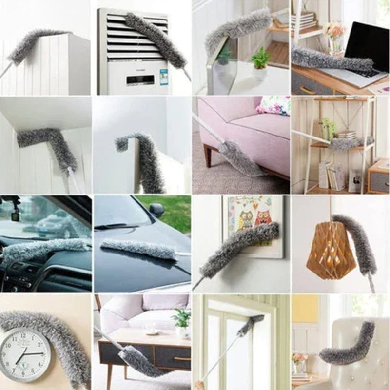 Teleskopisk Rengöringsduk för Tak och Väggar Med Flexibelt Huvud 8