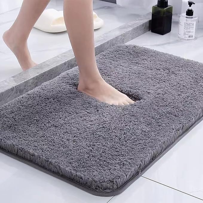 Tjock Badmatta i Mikrofiber Mjuk 0