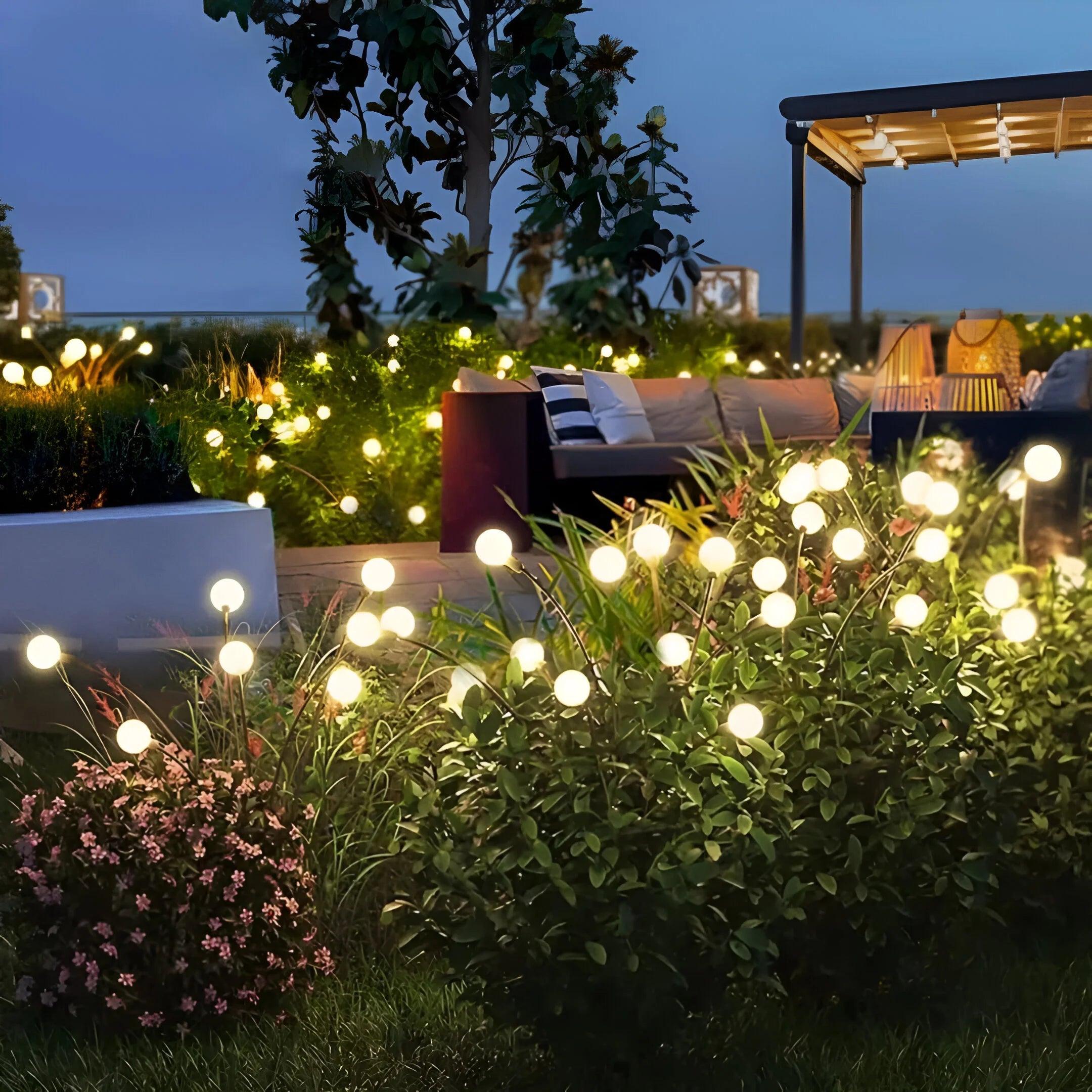 Trädgårdsljus Solar Svajande 5