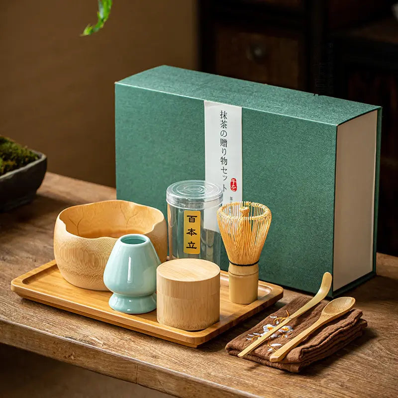 Traditionellt Matcha Presentset för Teälskare 1
