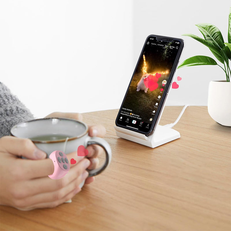 Trådlös Bluetooth-fjärrkontrollring för Enheter 2