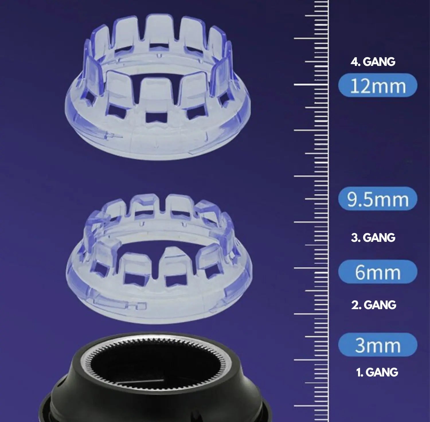 Trådlös Hårklippare för Män - Precision Trimmer 3