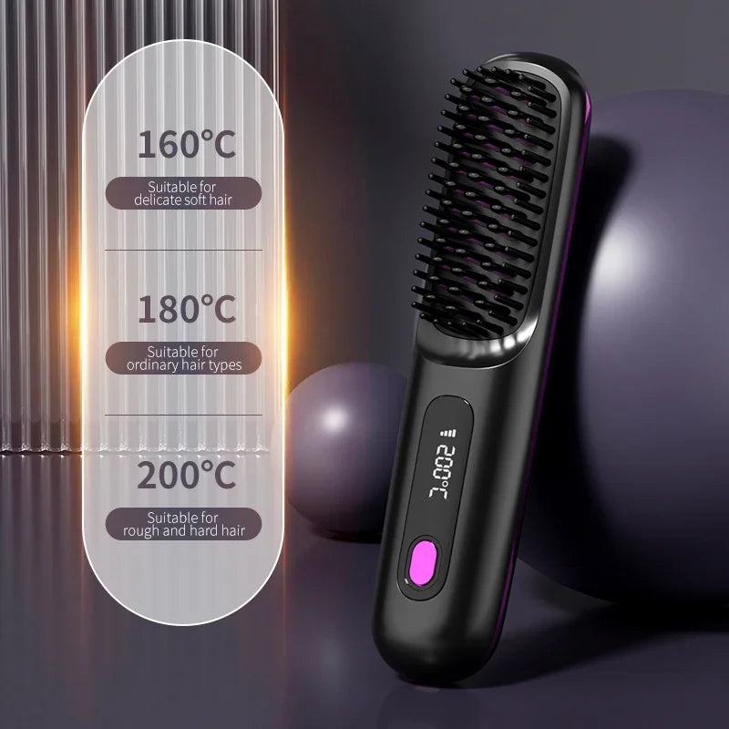 Trådlös Hårstyler med LCD-skärm 5