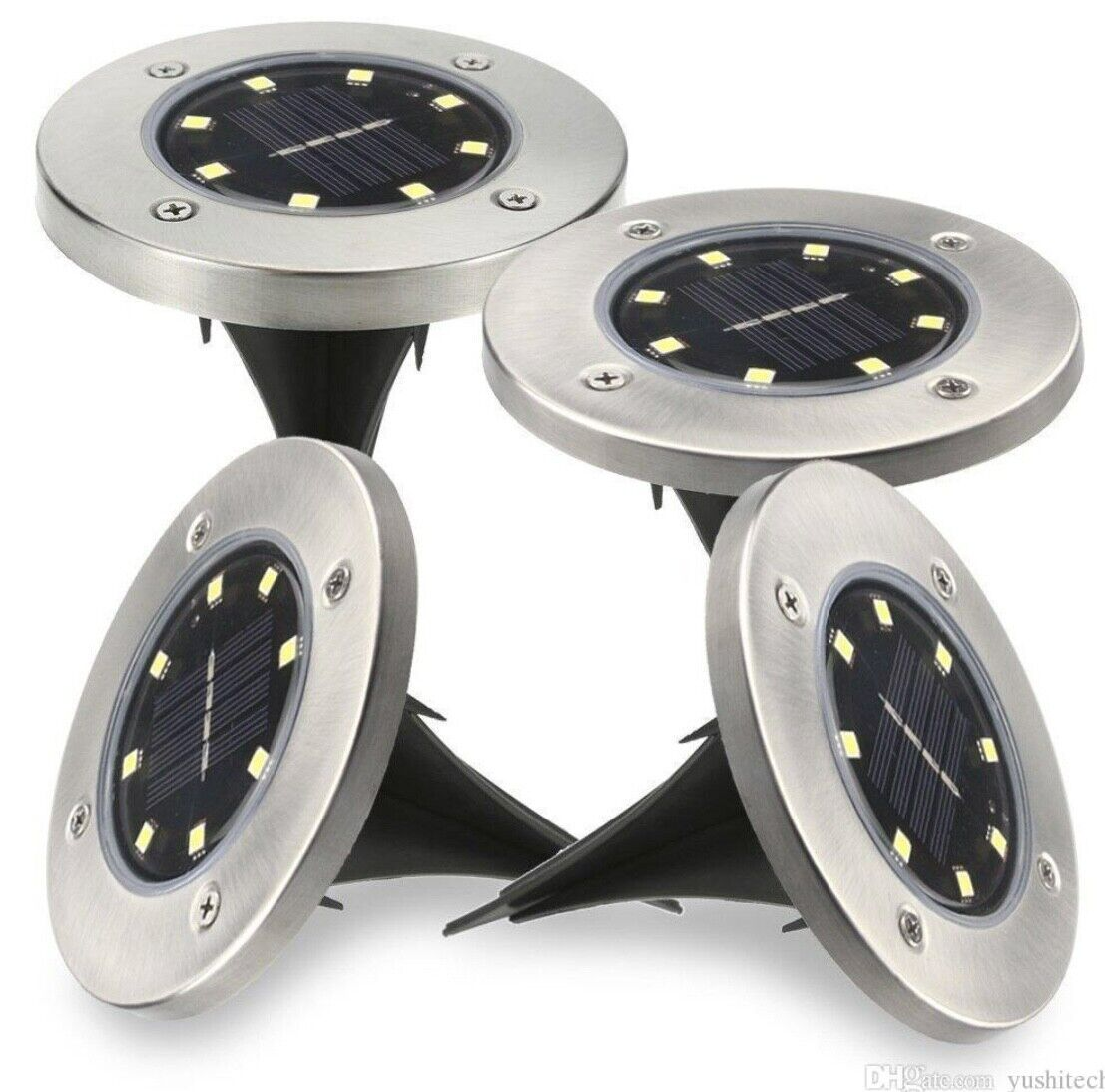 Trådlös LED Trädgårdslampa Solar Glow 0