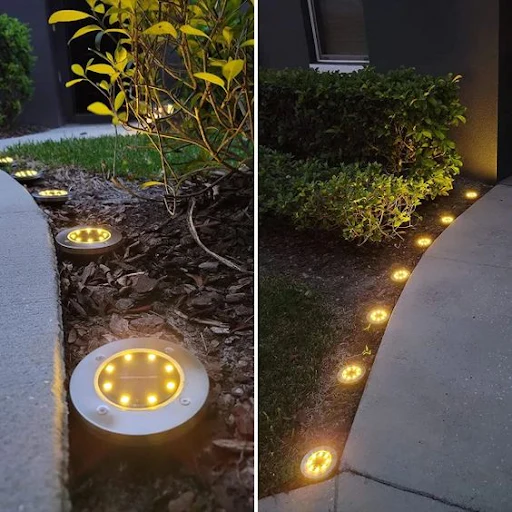 Trådlös LED Trädgårdslampa Solar Glow 1