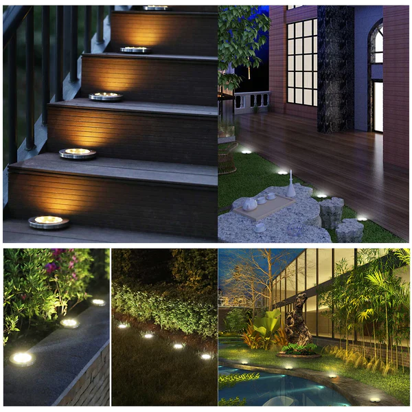 Trådlös LED Trädgårdslampa Solar Glow 3