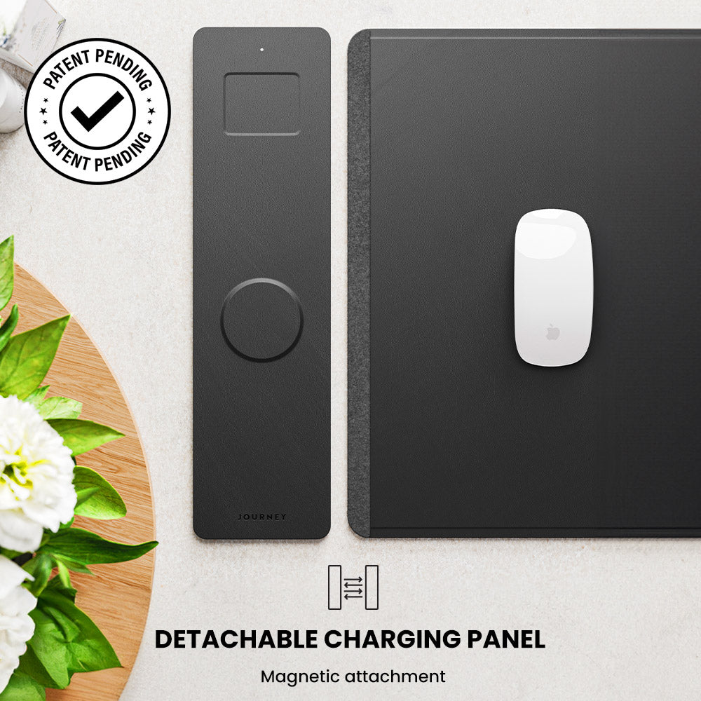 Trådlös Laddningsplatta för Skrivbord Vändbar Design 2