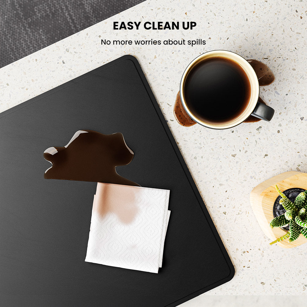 Trådlös Laddningsplatta för Skrivbord Vändbar Design 6