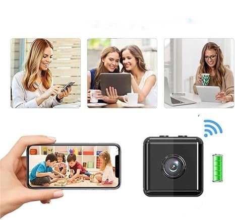Trådlös Mini WiFi Säkerhetskamera 1080P Med Appkontroll 2