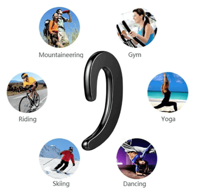 Trådlösa Hörlurar med Benledningsteknik för Aktiv Livsstil 7