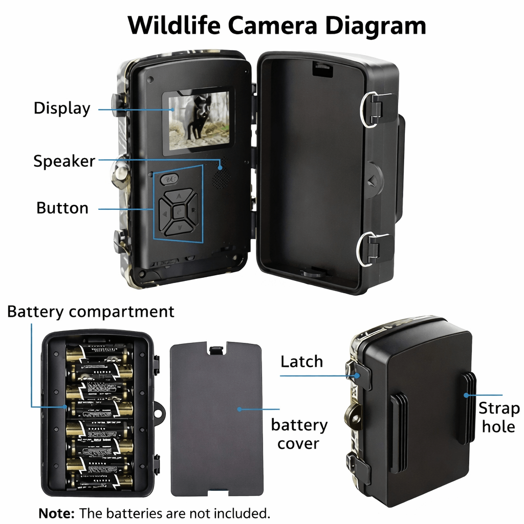 Trail Camera för Utomhusbruk med HD-video 5