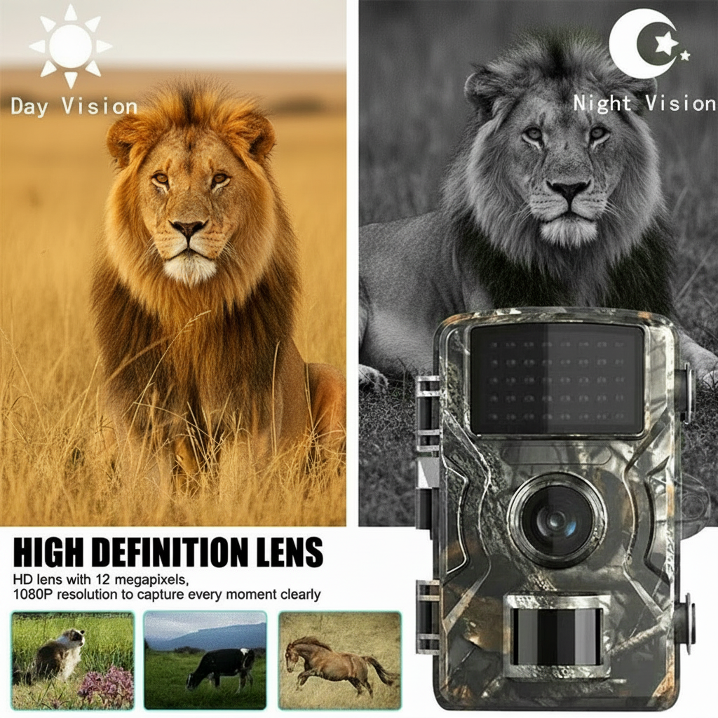 Trail Camera för Utomhusbruk med HD-video 7
