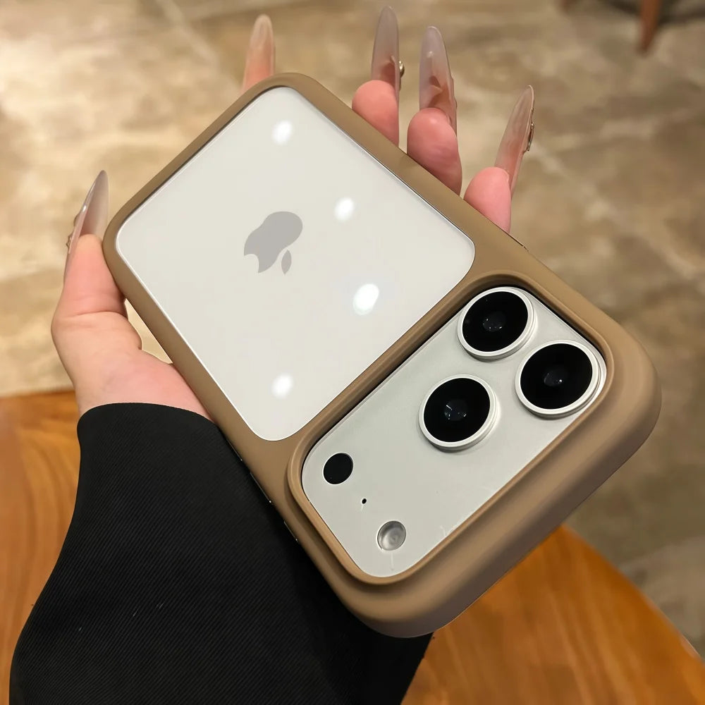 Transparent Telefonfodral För iPhone 17 Pro Max Stötsäkert Design 14