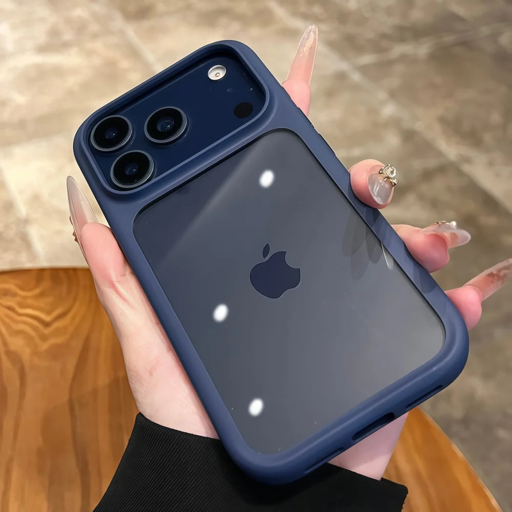 Transparent Telefonfodral För iPhone 17 Pro Max Stötsäkert Design 3