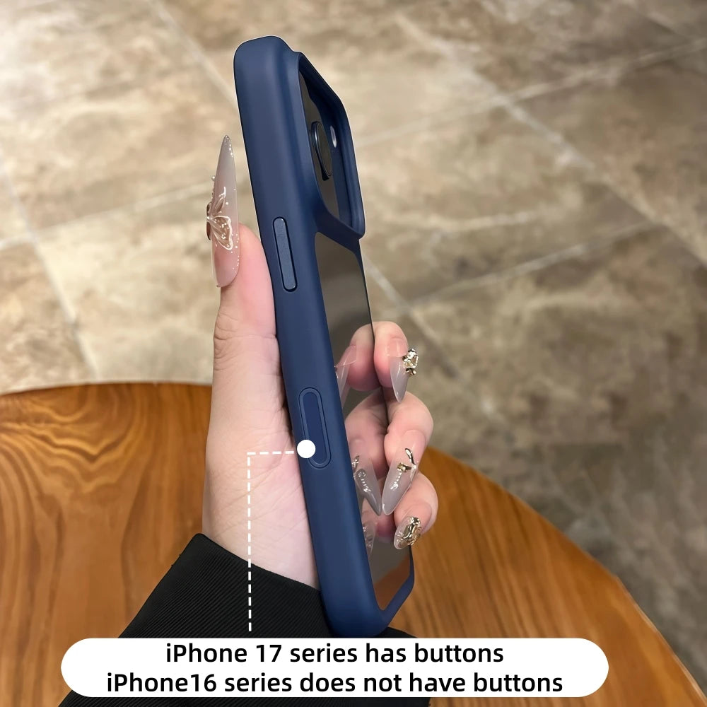 Transparent Telefonfodral För iPhone 17 Pro Max Stötsäkert Design 4