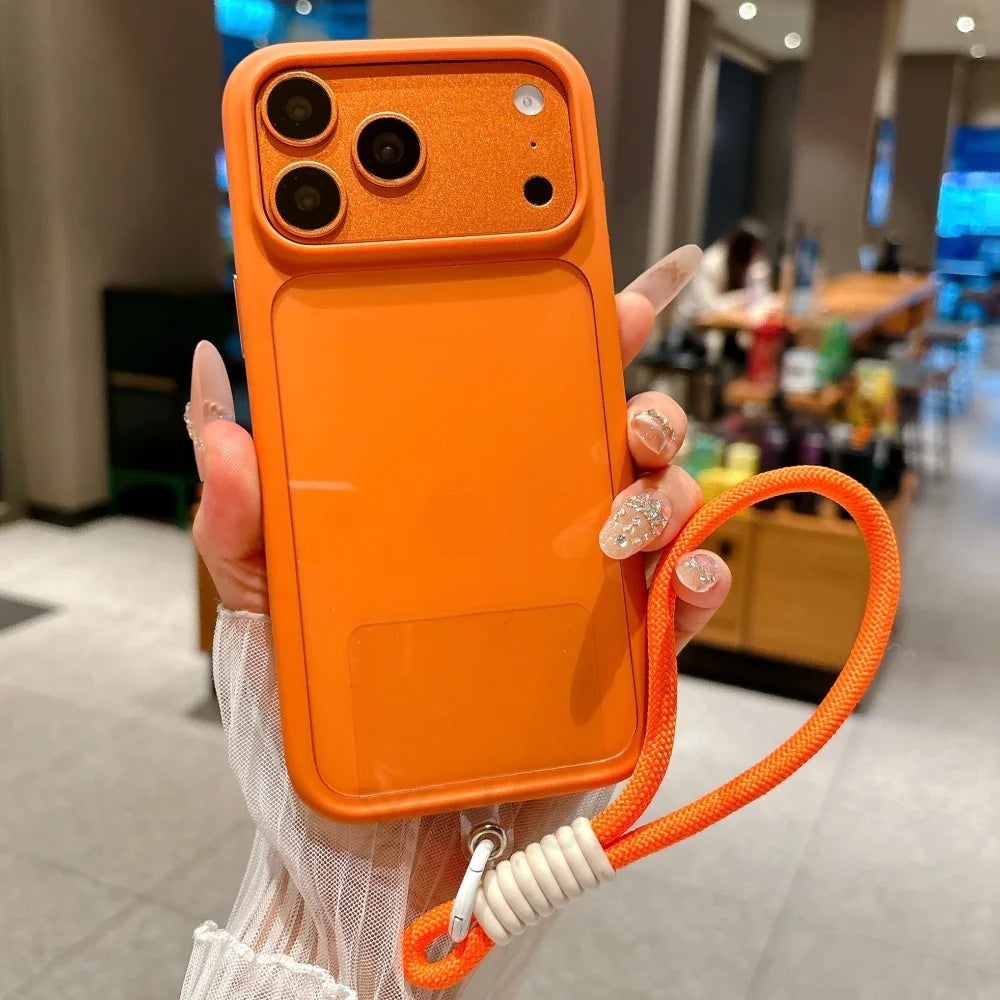 Transparent Telefonfodral För iPhone 17 Pro Max Stötsäkert Design 8