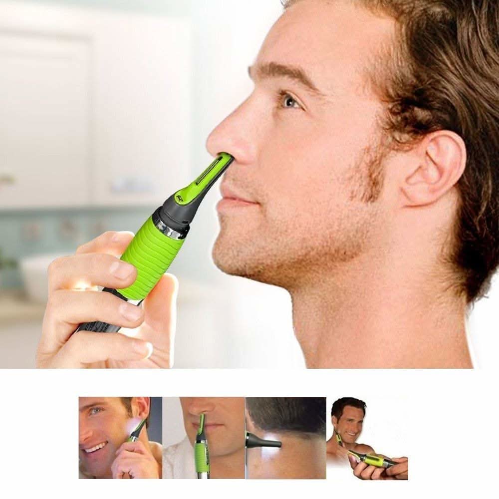 Trimmer för Näs och Öron med LED-ljus - Kompakt Design för Män och Kvinnor 3
