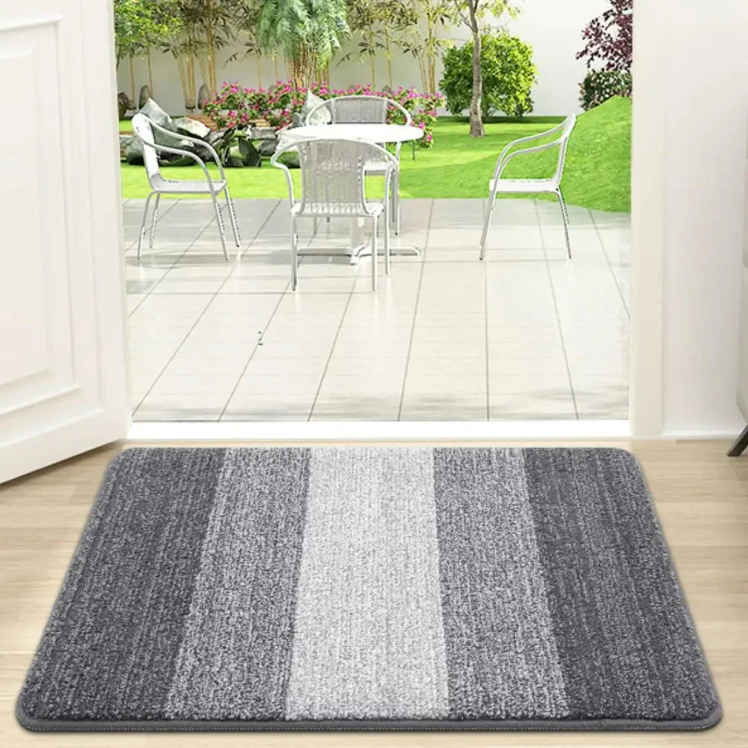 Tvättbar Dörrmatta med Vattenabsorberande Design 1
