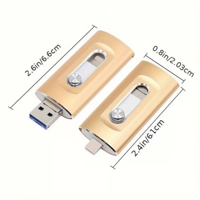 USB-minne 3 i 1 för Mobil och Dator 0