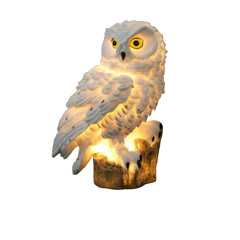 Uggla Trädgårdslampa Solcellsdriven 0