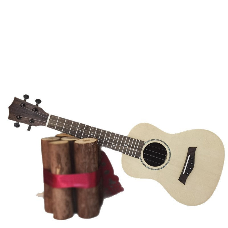 Ukulele 23-tums För Kvinnor och Män Med Mahognykropp 3