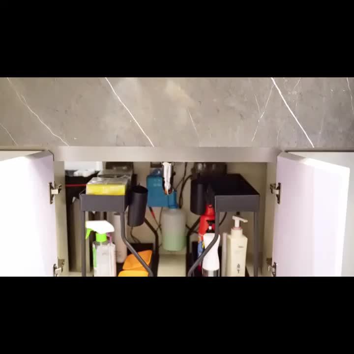 Under-Sink Organizer Med Skjutlåda För Kök Och Badrum 8
