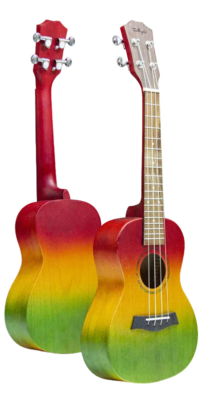 Unisex 23-tums Ukulele Med Regnbågskropp 0