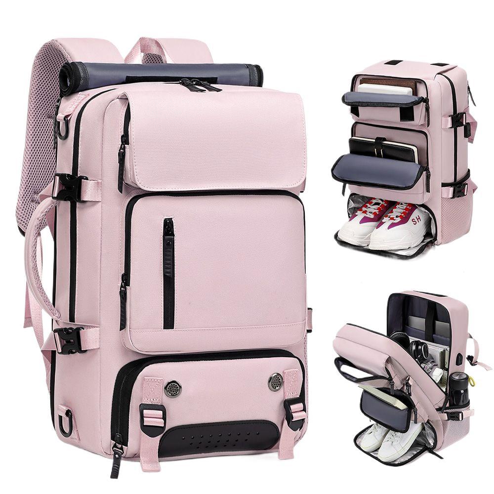 Unisex Affärsryggsäck Multifunktionell Design med Laptopfack 1