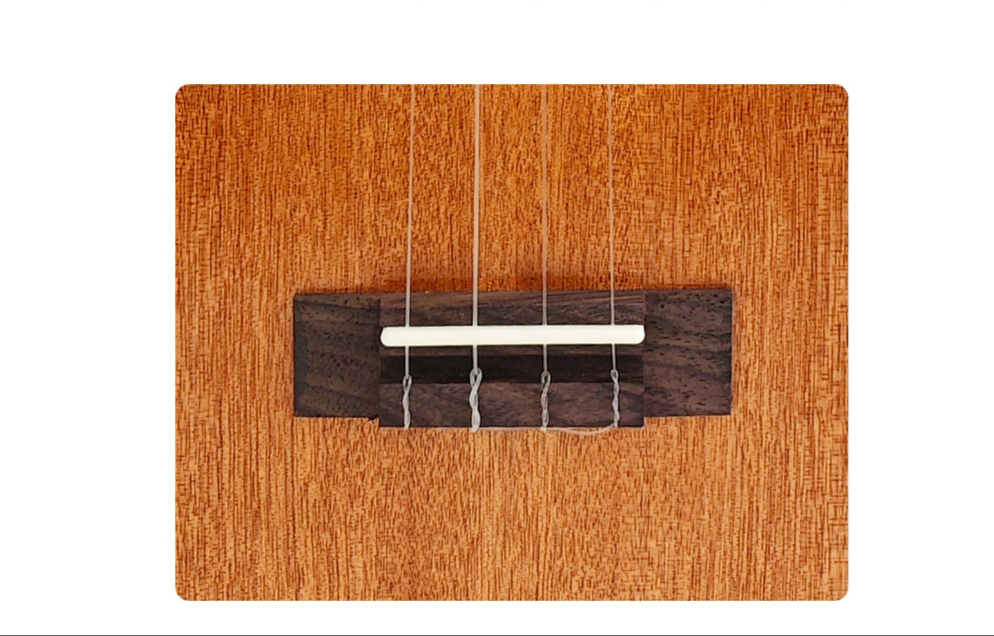 Unisex Akustisk Ukulele Med Varm Klang 1